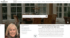 Desktop Screenshot of christinelewishomes.com