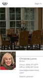 Mobile Screenshot of christinelewishomes.com